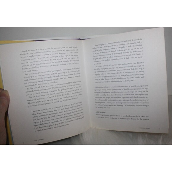 Lucid Dreaming [Book Only, CD is missing] , Laberge, Stephen Hardcover Book GUC - Picture 3 of 4